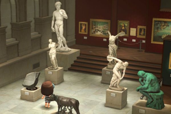 statue majestueuse animal crossing​