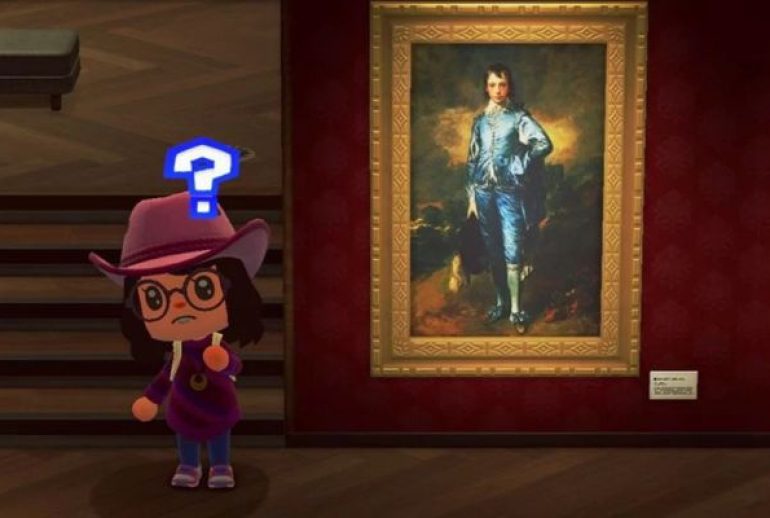 Toile solennelle Animal Crossing