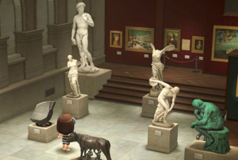 statue majestueuse animal crossing​